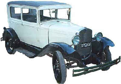 Ford-A von vorne